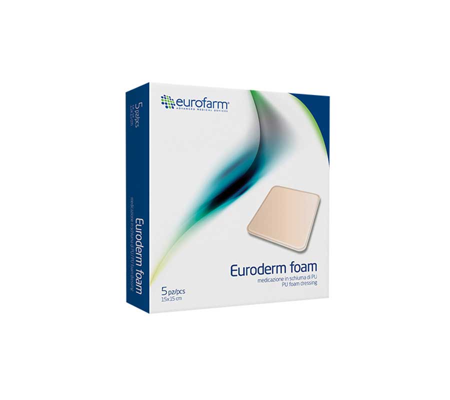 پانسمان فوم  10*10 یوروفارم |  Eurofarm foam